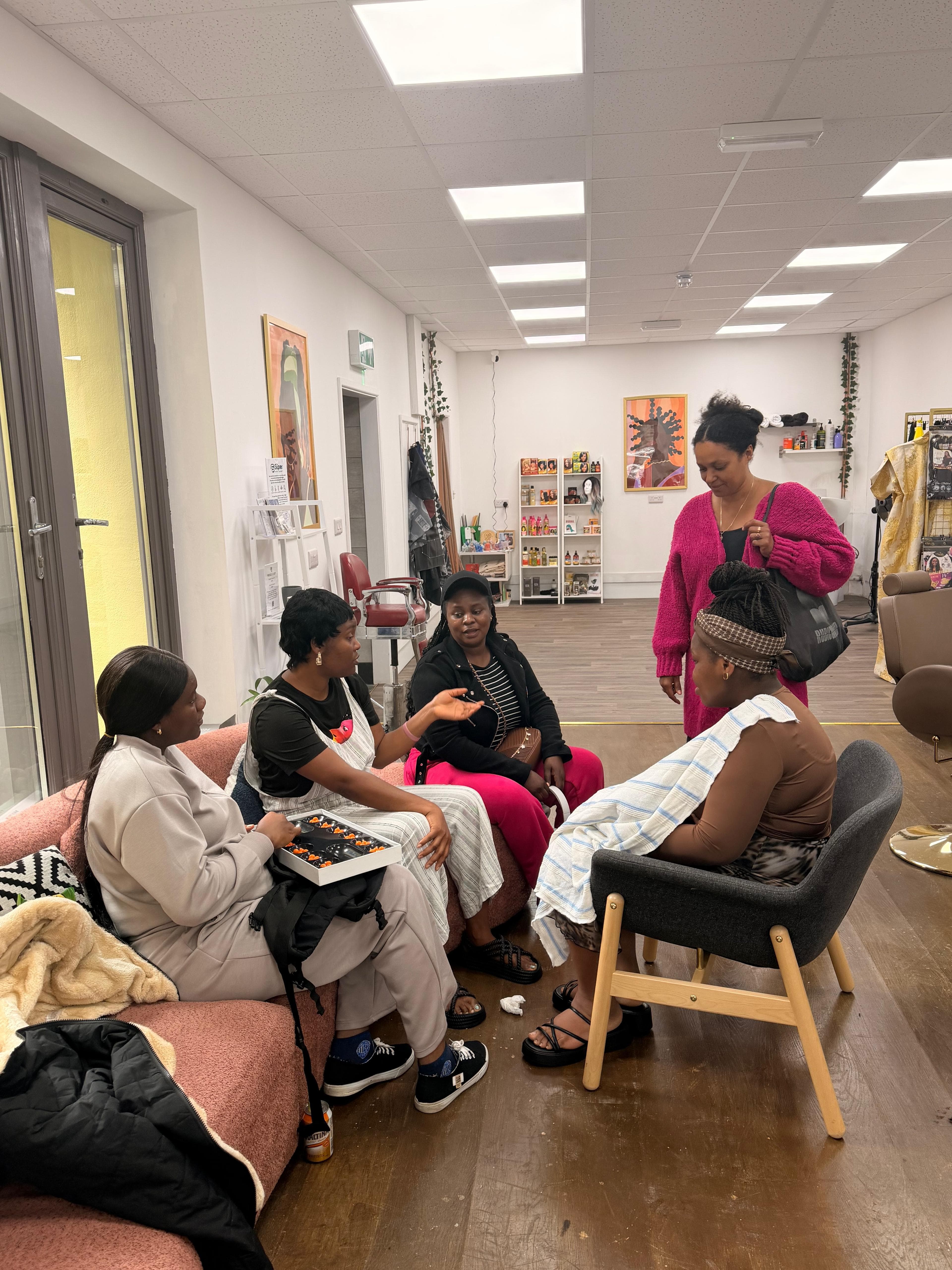 Women of colour from the CWCC community.